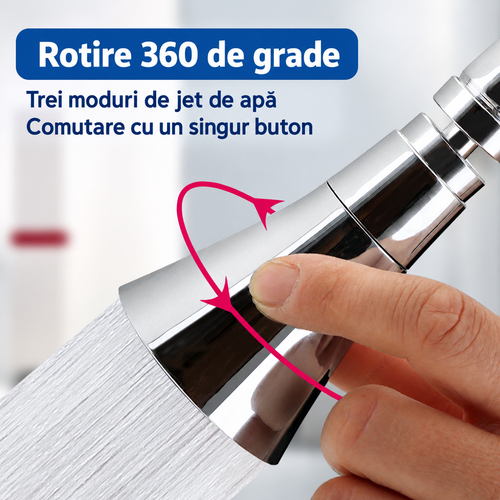 Aerator presurizat  pentru robinet de bucătărie