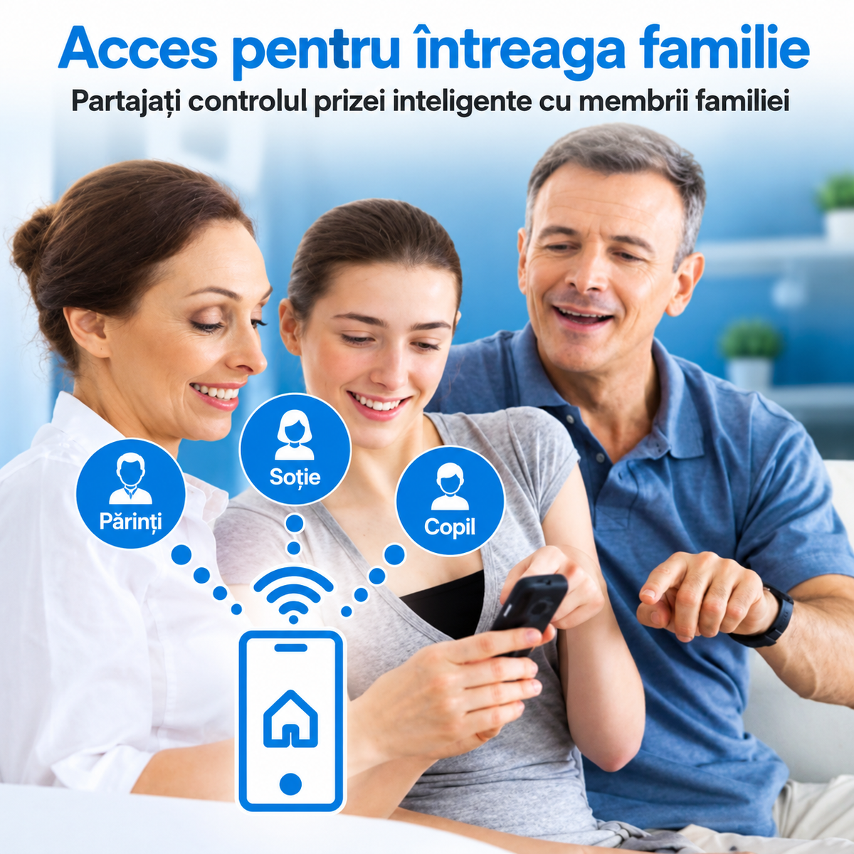 Priză Smart Wi-Fi Mini: Controlezi Orice Aparat de pe Telefon